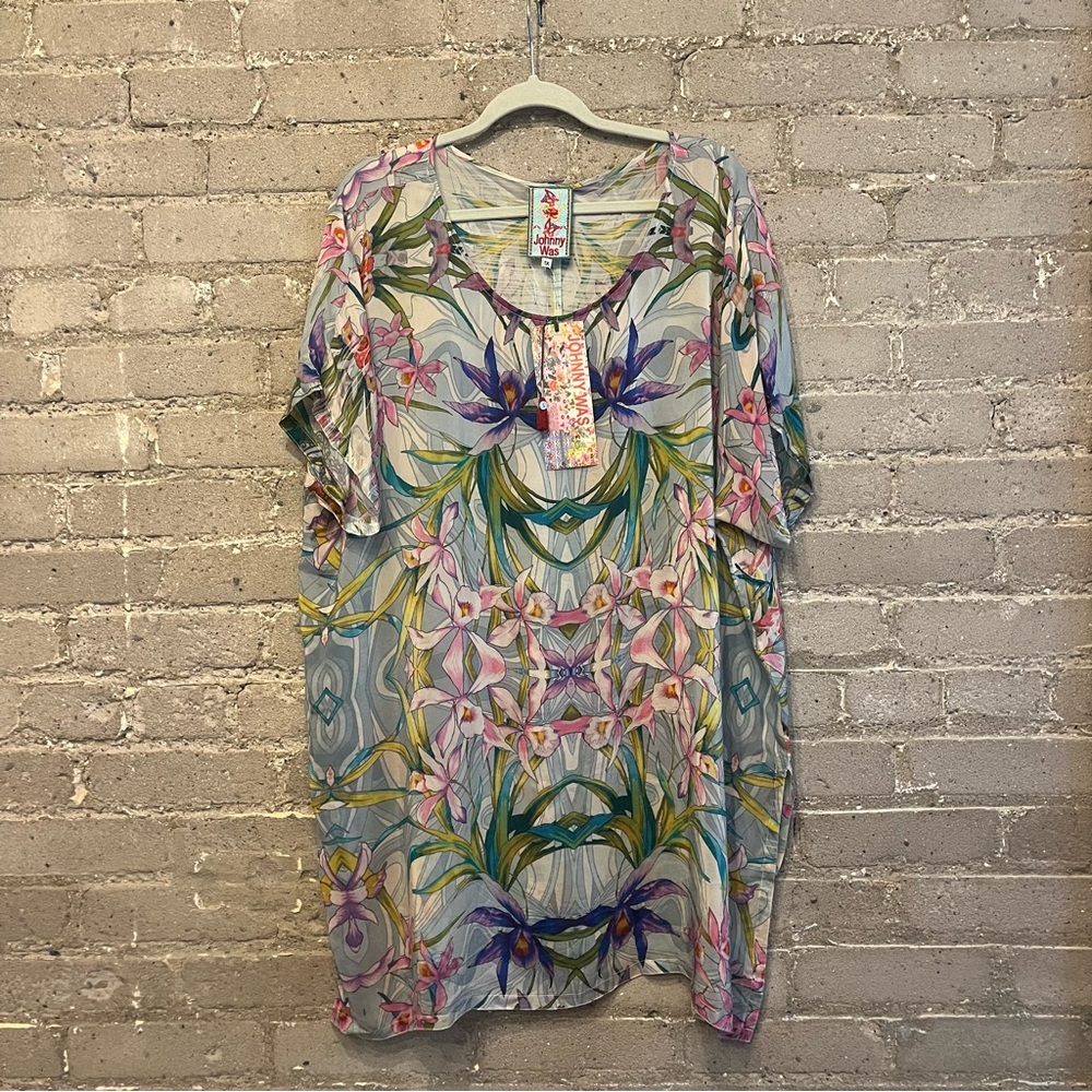 Johnny Was Floral Print Dress BNWT - Size 1X
